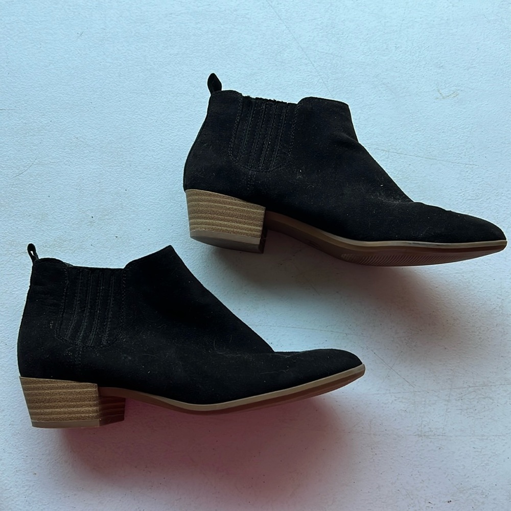 Suede booties